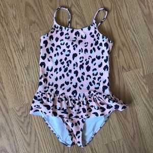 H&M Girls One piece Bathing Suit, 4-6Y
